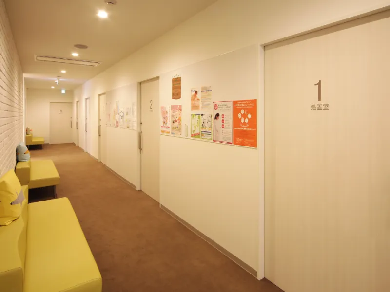 診察室前の中待合