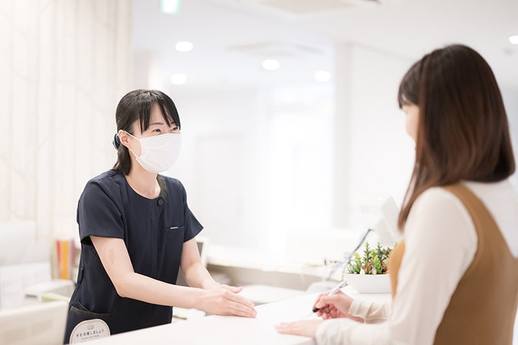 受付事務部門のイメージ画像